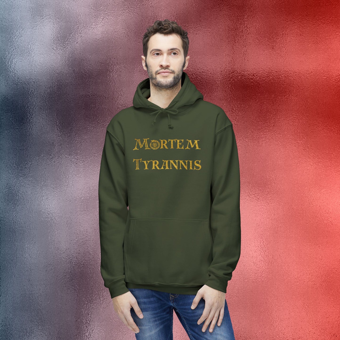 Mortem Tyrannis Hooded Sweatshirt - Made in the USA