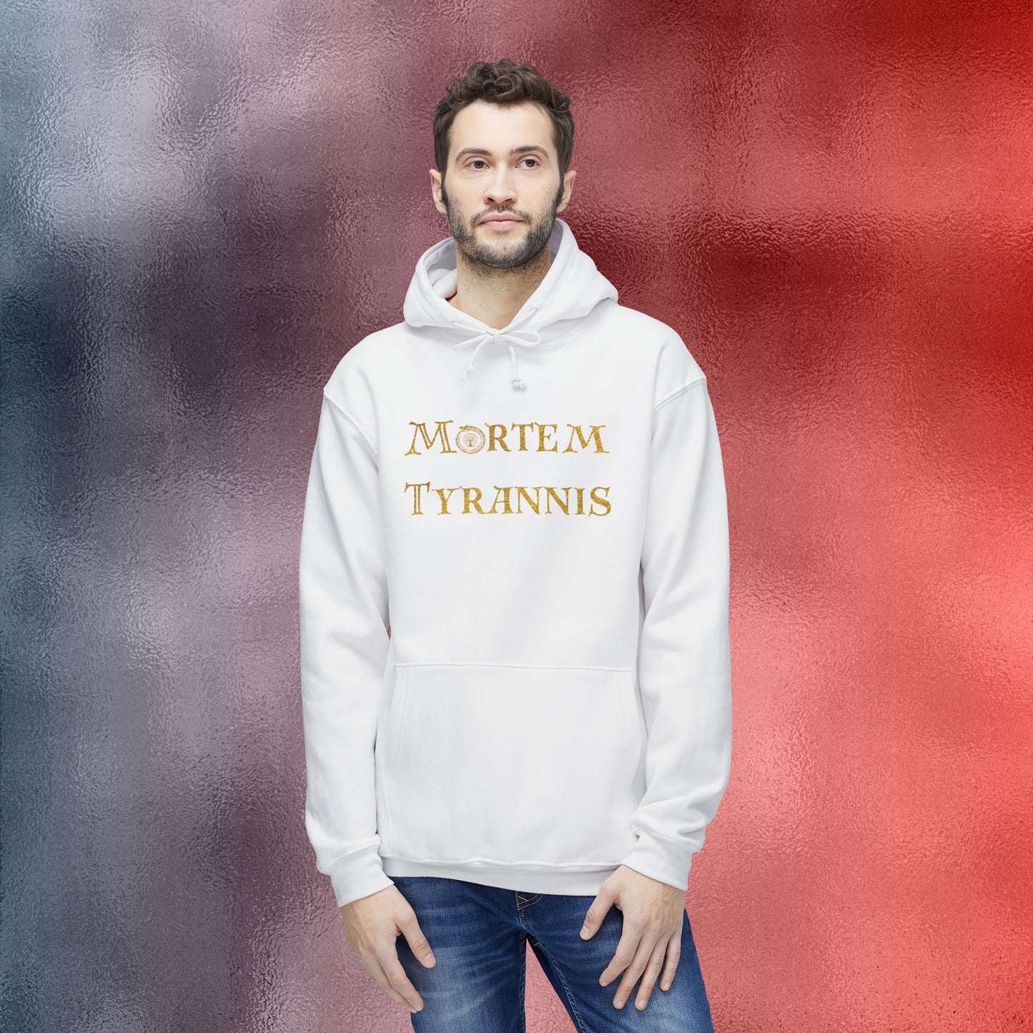 Mortem Tyrannis Hooded Sweatshirt - Made in the USA