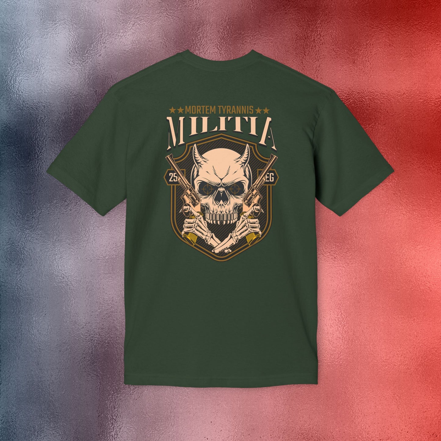 Mortem Tyrannis Militia Tee - Made in the USA