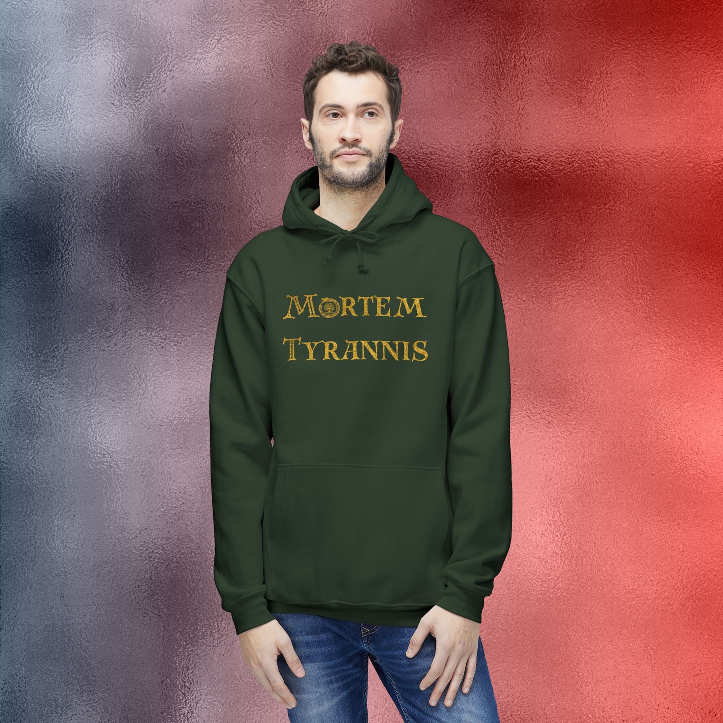Mortem Tyrannis Hooded Sweatshirt - Made in the USA