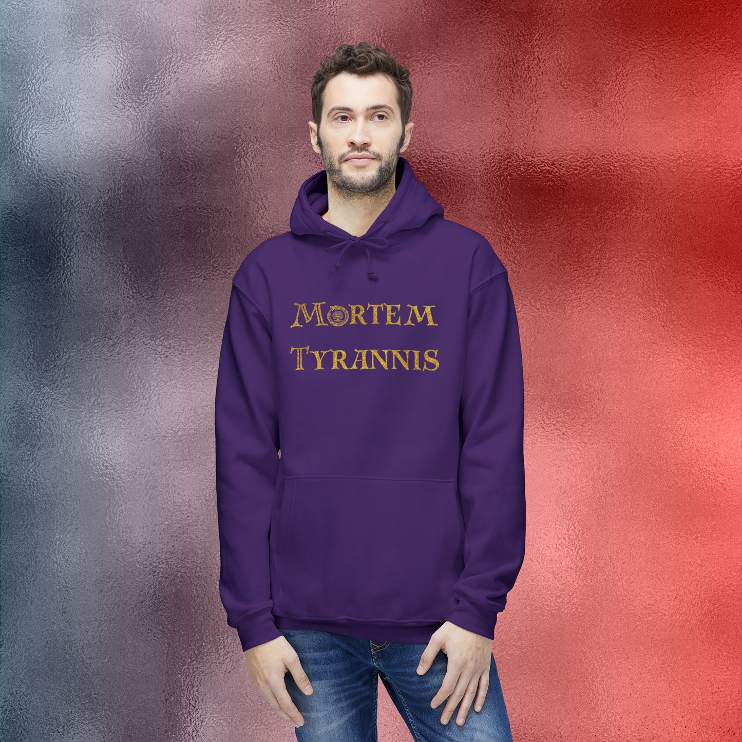 Mortem Tyrannis Hooded Sweatshirt - Made in the USA