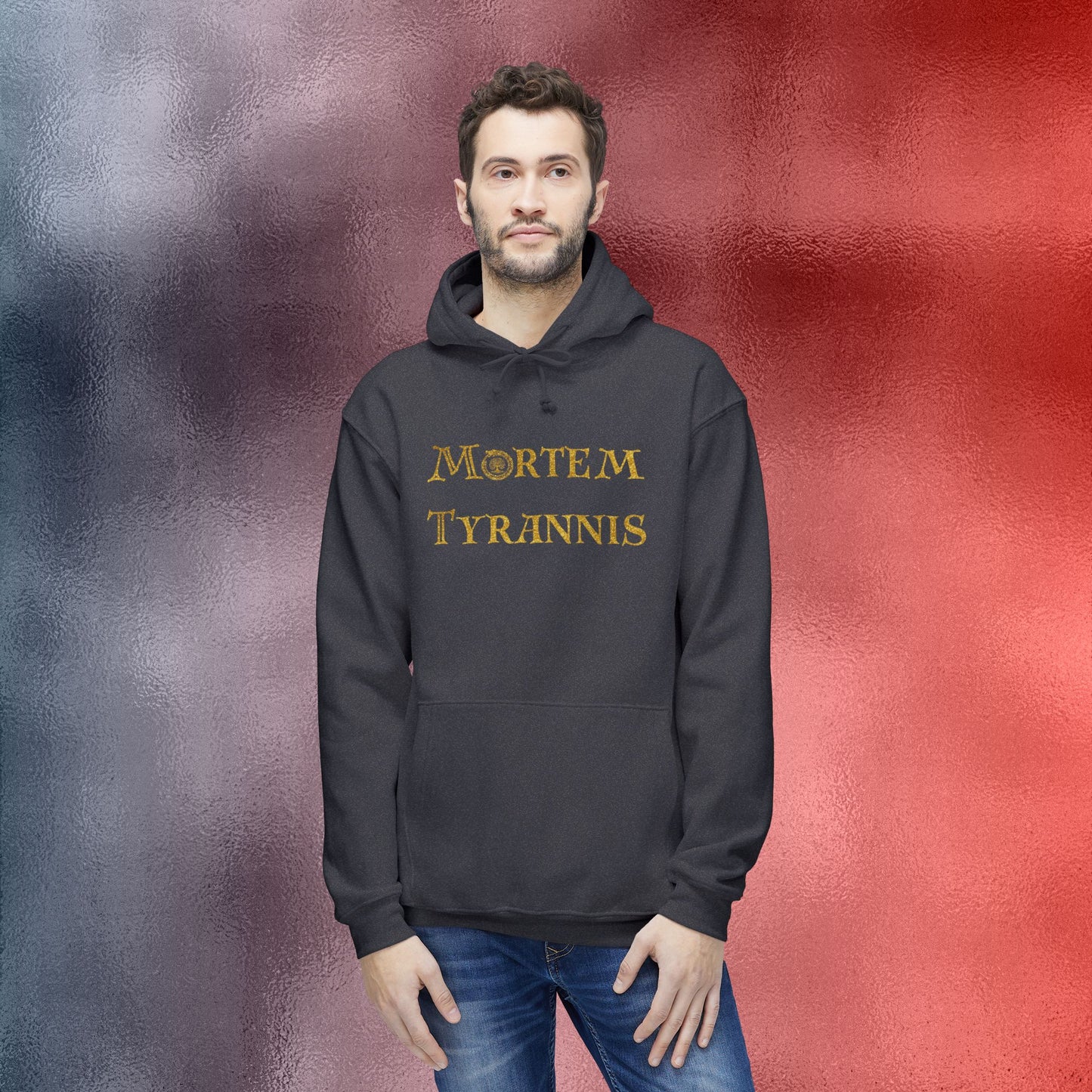 Mortem Tyrannis Hooded Sweatshirt - Made in the USA