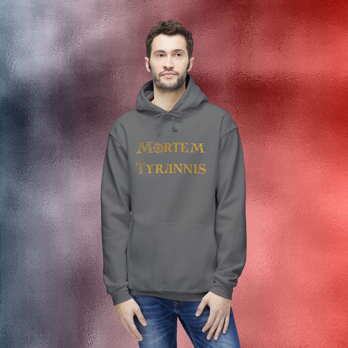 Mortem Tyrannis Hooded Sweatshirt - Made in the USA