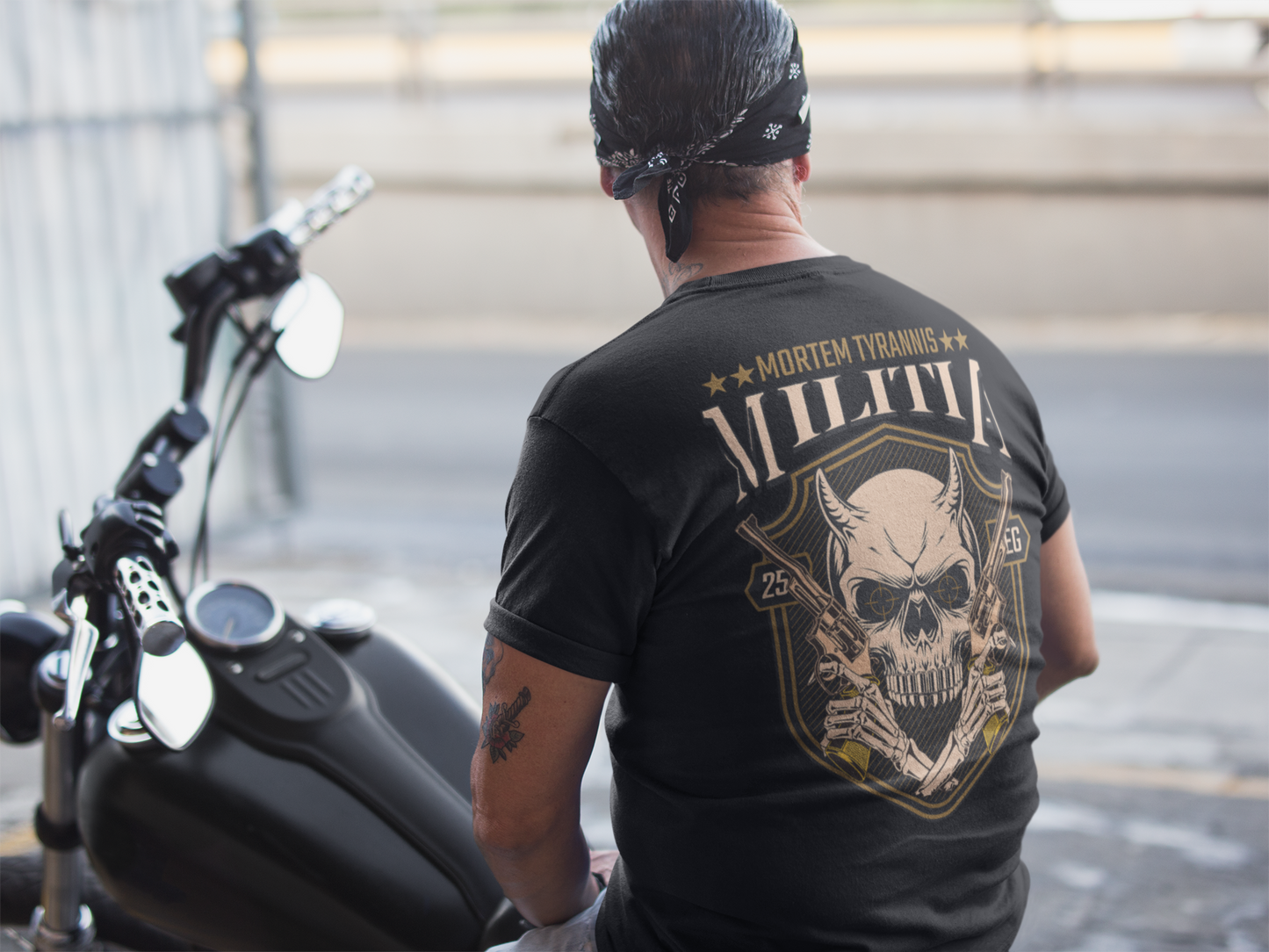 Mortem Tyrannis Militia Tee - Made in the USA