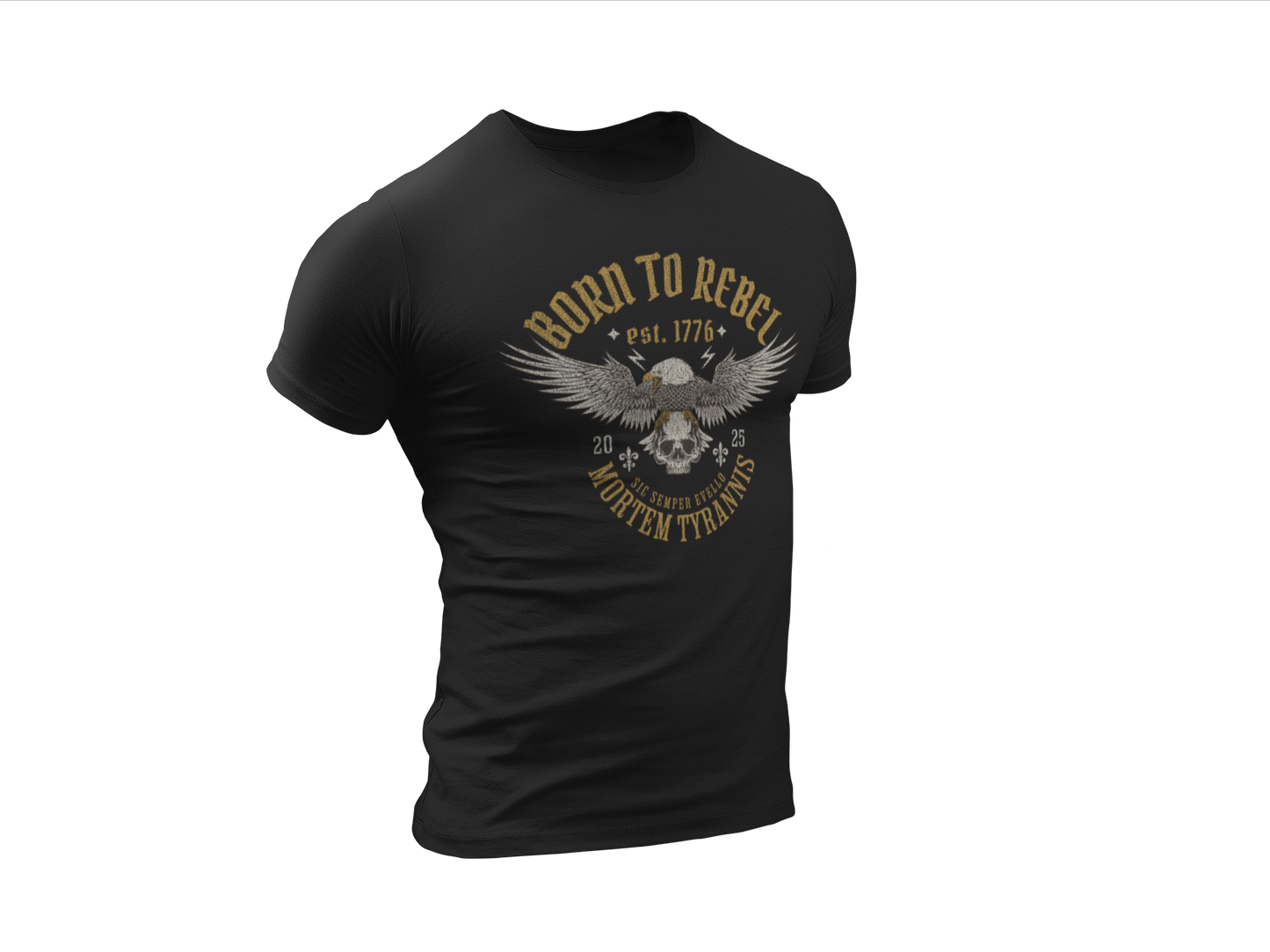 Born To Rebel Tee - Made in the USA