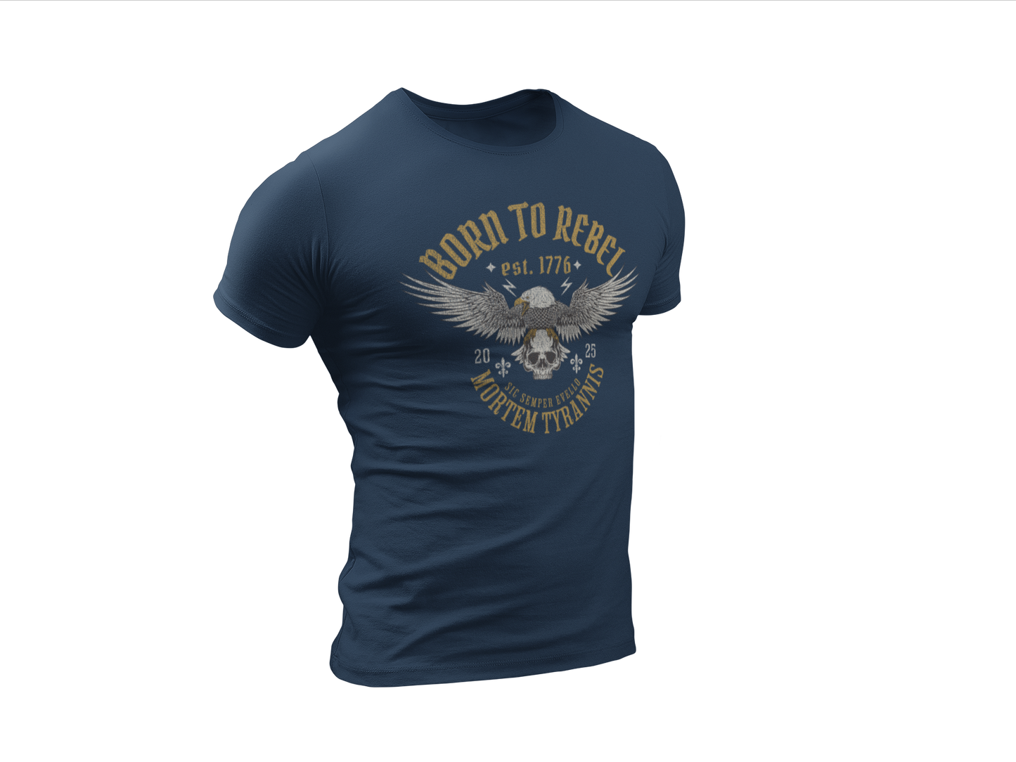 Born To Rebel Tee - Made in the USA