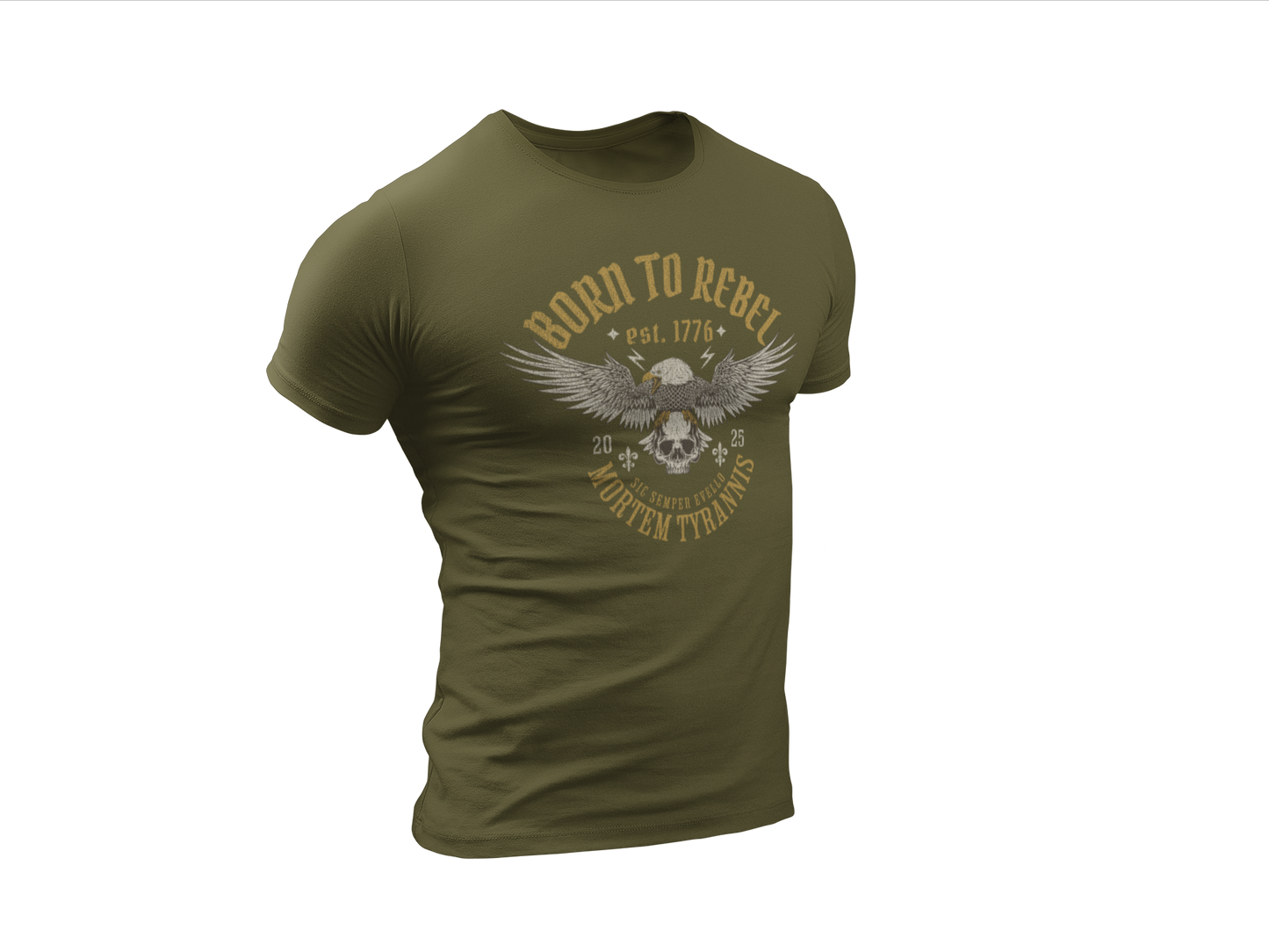 Born To Rebel Tee - Made in the USA