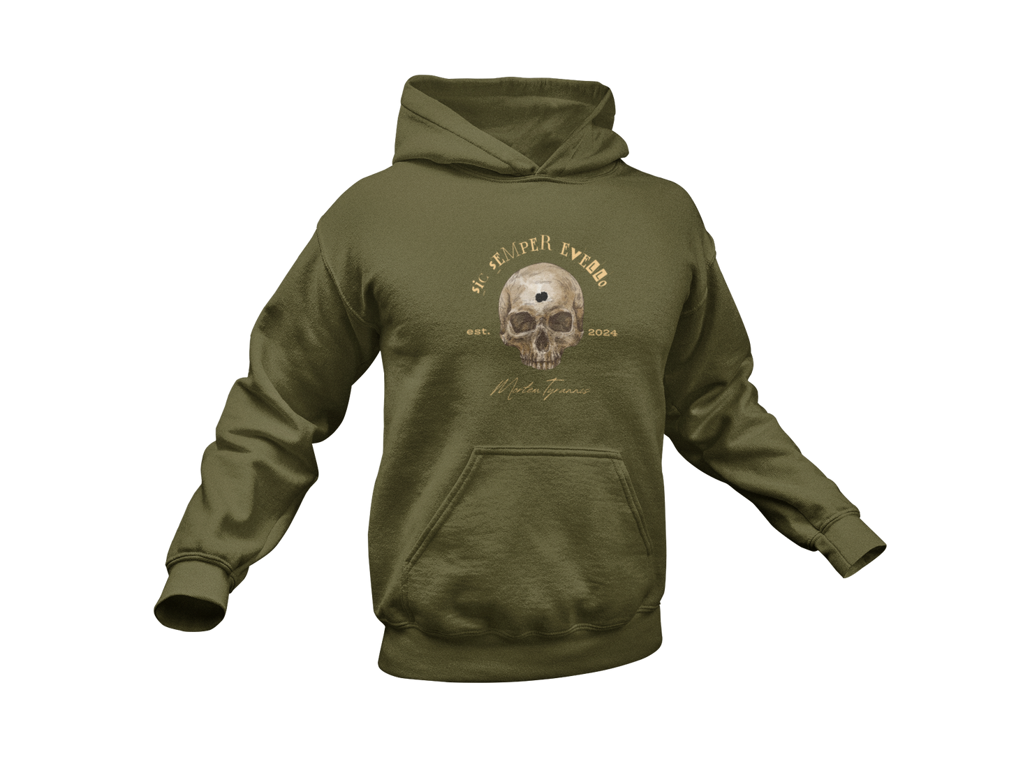 Double Tap Hoodie, Made in USA