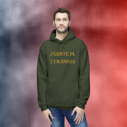 Mortem Tyrannis Hooded Sweatshirt - Made in the USA