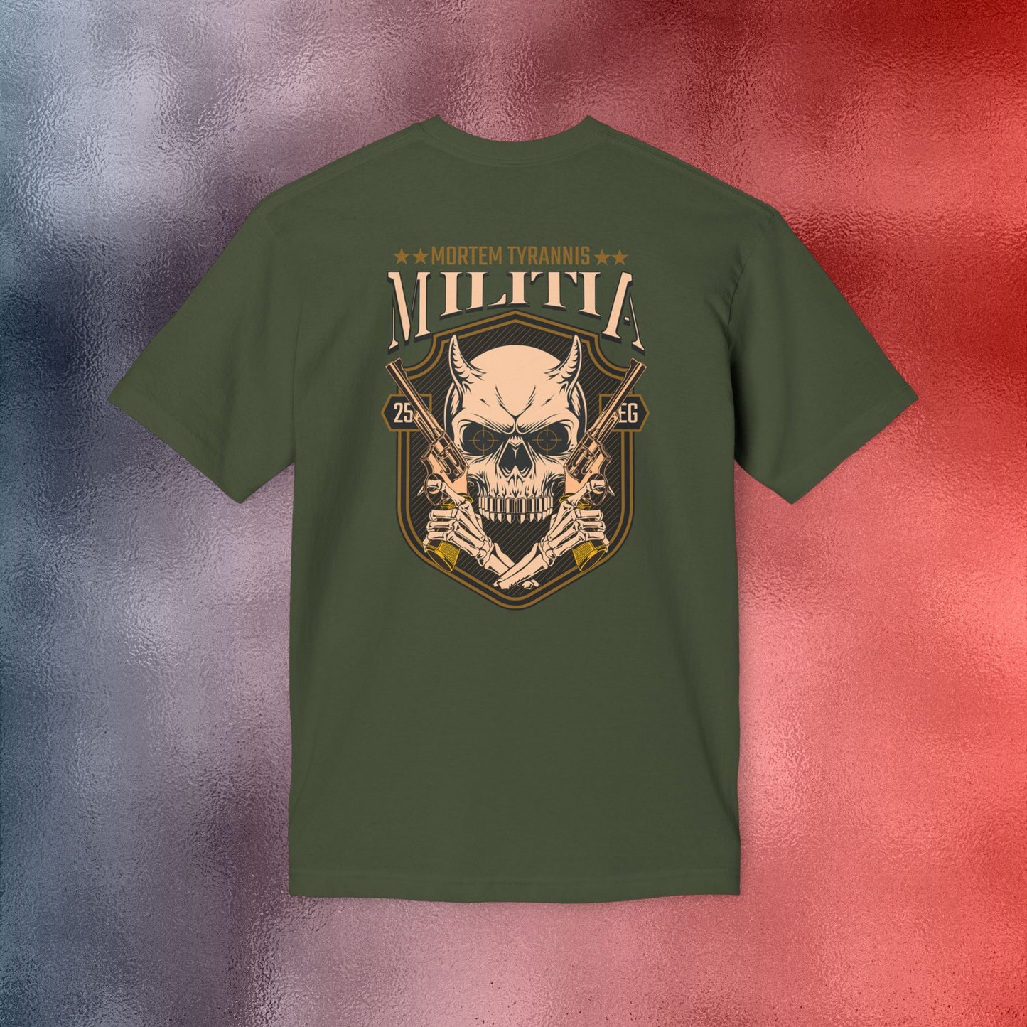 Mortem Tyrannis Militia Tee - Made in the USA