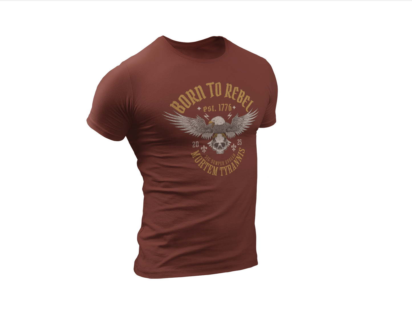 Born To Rebel Tee - Made in the USA