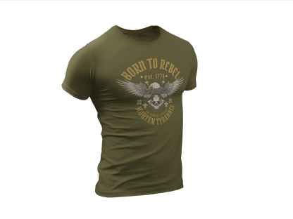 Born To Rebel Tee - Made in the USA