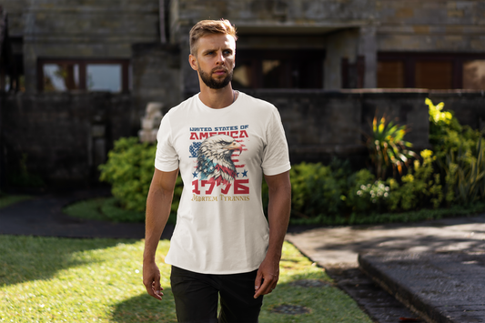 Patriotic Eagle T-Shirt - United States of America 1776