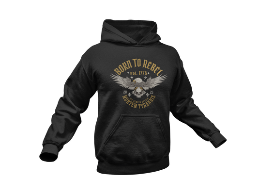 Born to Rebel Hoodie - Made in the USA