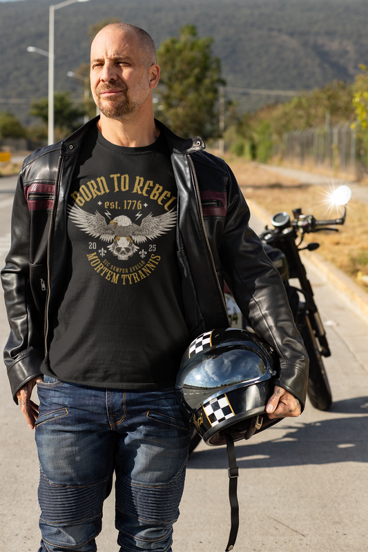 Born To Rebel Tee - Made in the USA